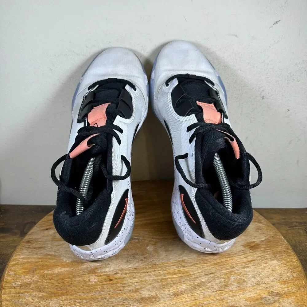 Nike PG 6 Paul George Fluoro White‎ Crimson DC1974-100 Shoes Men's Size 10_6